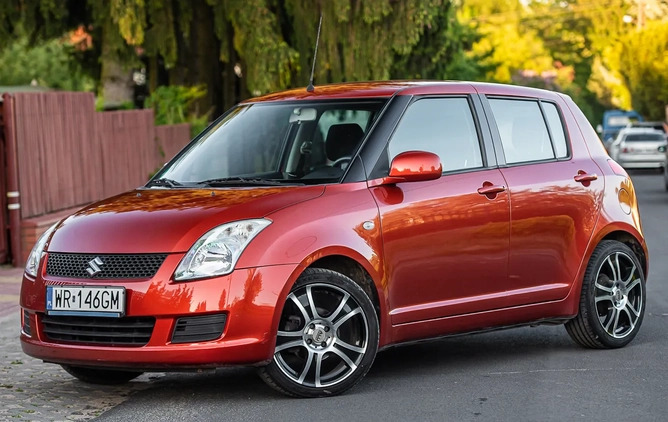 Suzuki Swift cena 18900 przebieg: 136000, rok produkcji 2009 z Rymanów małe 407